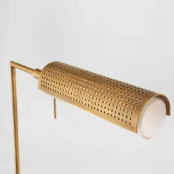 Floor<Kelly Wearstler precision pharmacy floor lamp BRASS,WHITEGLASS