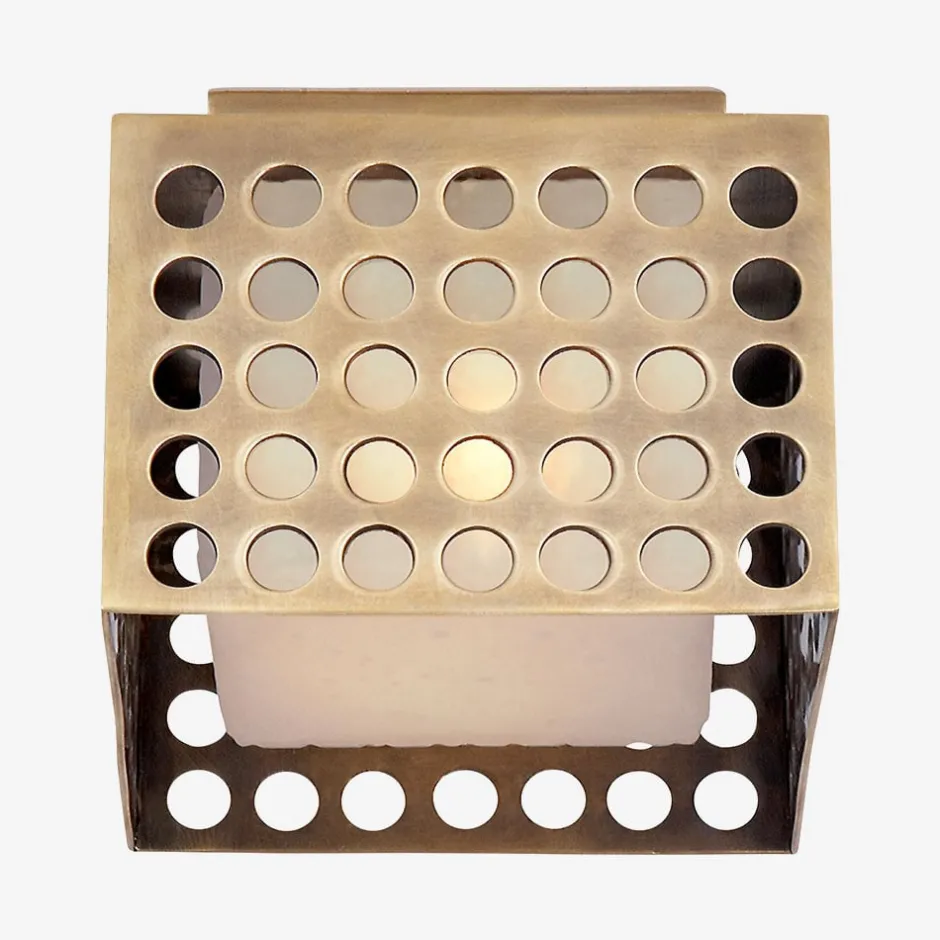 Flush Mounts<Kelly Wearstler precision small flush mount ANTIQUEBRASS