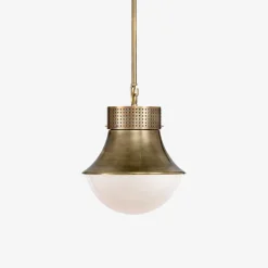 Pendants<Kelly Wearstler precision small pendant ANTIQUEBRASS