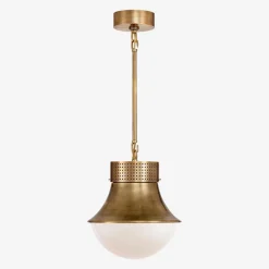 Pendants<Kelly Wearstler precision small pendant ANTIQUEBRASS