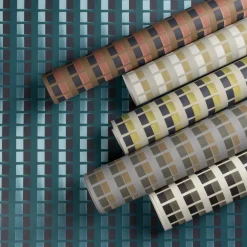 Wallcoverings<Kelly Wearstler refrakt COPPER