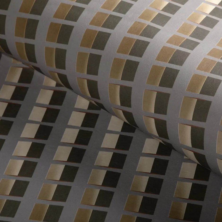 Wallcoverings<Kelly Wearstler refrakt FOSSIL