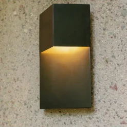 Wall|Outdoor<Kelly Wearstler rega 12" wide sconce ANTIQUEBURNISHEDBRASS