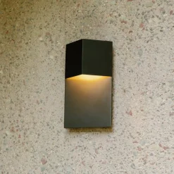 Wall|Outdoor<Kelly Wearstler rega 12" wide sconce ANTIQUEBURNISHEDBRASS