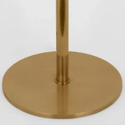 Floor<Kelly Wearstler rousseau 60" floor lamp ANTIQUE-BURNISHEDBRASSWITHETCHEDCRYSTAL