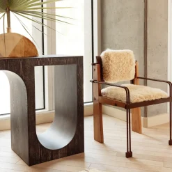 Consoles & Storage<Kelly Wearstler roxbury long console CERUSEDASH