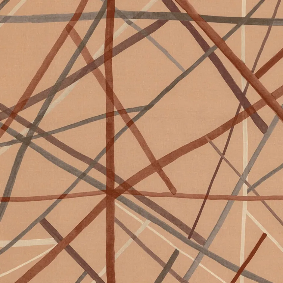 Fabrics<Kelly Wearstler simpatico fabric FADEDTERRACOTTA