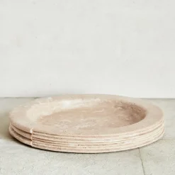 Platters & Trays<Kelly Wearstler stacked platter TRAVERTINE