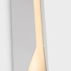 Wall<Kelly Wearstler stretto 24" sconce POLISHEDNICKELWITHWHITEGLASS