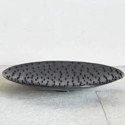 Platters & Trays<Kelly Wearstler studded platter GUNMETAL