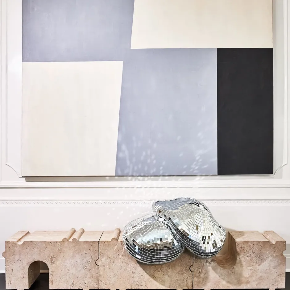 Art & Sculpture<Kelly Wearstler sunset people SILVER