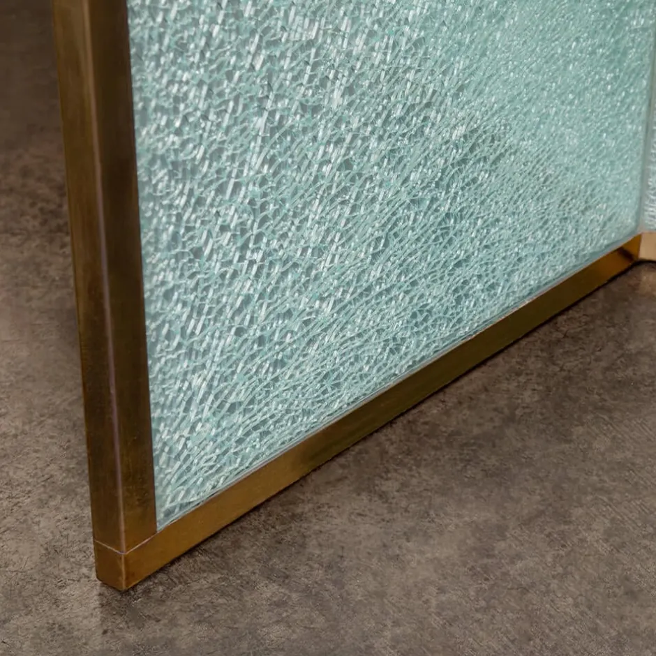 Dining Tables<Kelly Wearstler superluxe racetrack fractured table POOLBLUEGLASS