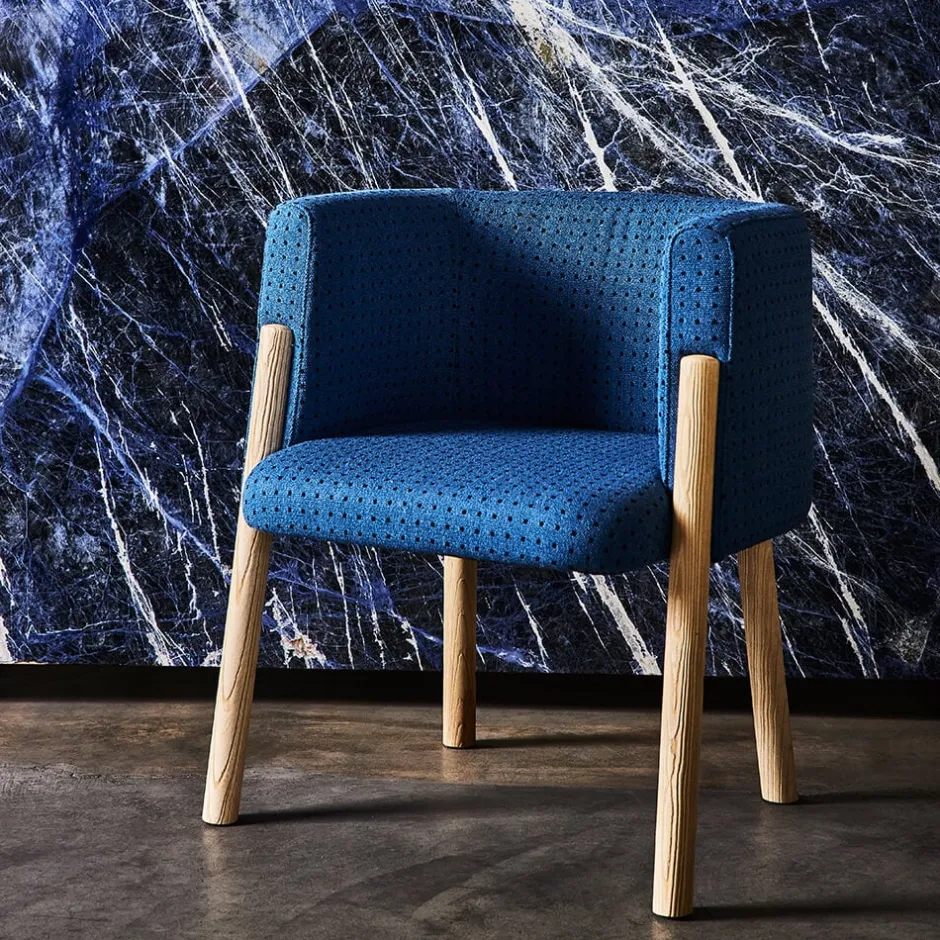 Fabrics<Kelly Wearstler tellus fabric AZURE