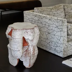 Side Tables<Kelly Wearstler terra drinks table i GLAZEDTERRACOTTA