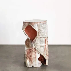 Side Tables<Kelly Wearstler terra drinks table ii GLAZEDTERRACOTTA