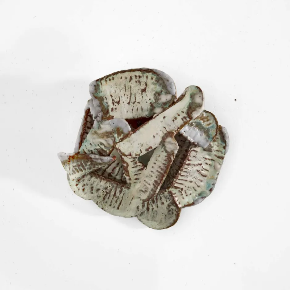 Art & Sculpture<Kelly Wearstler terra wall piece ii AQUAMARINE