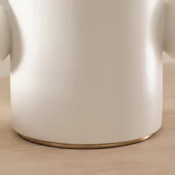 Table<Kelly Wearstler tiglia low table lamp PLASTERWHITE