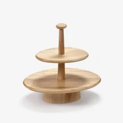 Entertaining|Dune Collection<Kelly Wearstler two tiered stand NATURAL