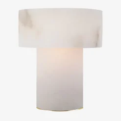 Table|Portables<Kelly Wearstler una rechargeable accent lamp ALABASTER