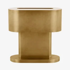 Table<Kelly Wearstler wyllis accent table lamp NATURALBRASS