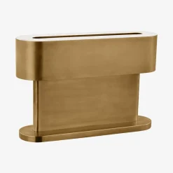Table<Kelly Wearstler wyllis small table lamp NATURALBRASS
