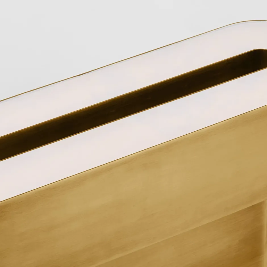 Table<Kelly Wearstler wyllis small table lamp NATURALBRASS