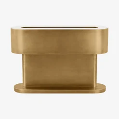 Table<Kelly Wearstler wyllis small table lamp NATURALBRASS
