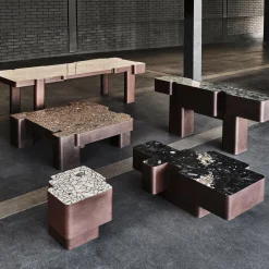Coffee Tables<Kelly Wearstler xenolith - coffee table ii RUST