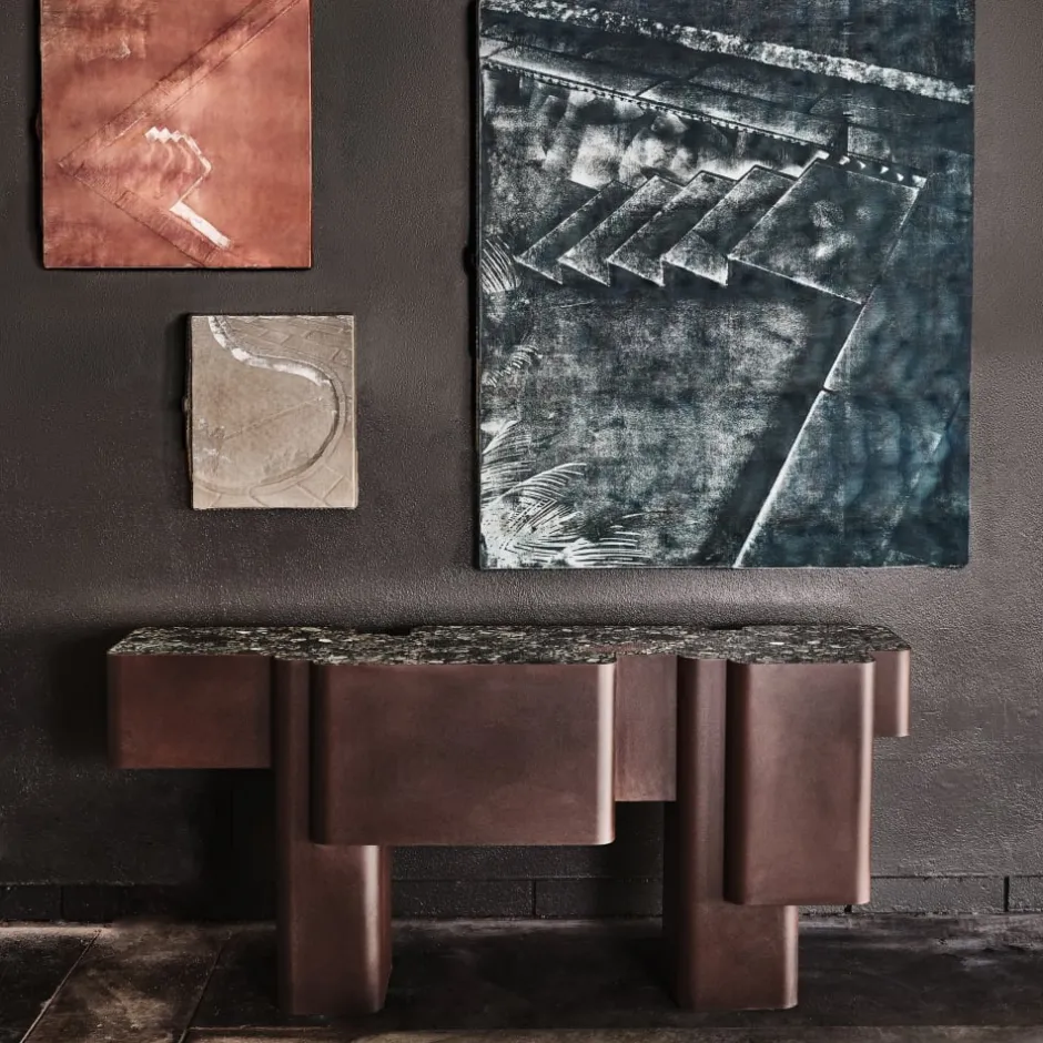 Consoles & Storage<Kelly Wearstler xenolith - console VERDE