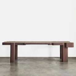 Dining Tables<Kelly Wearstler xenolith - dining table OCHRE