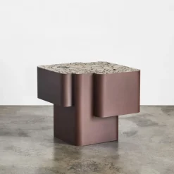 Side Tables<Kelly Wearstler xenolith - side table ECRU