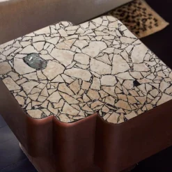 Side Tables<Kelly Wearstler xenolith - side table ECRU