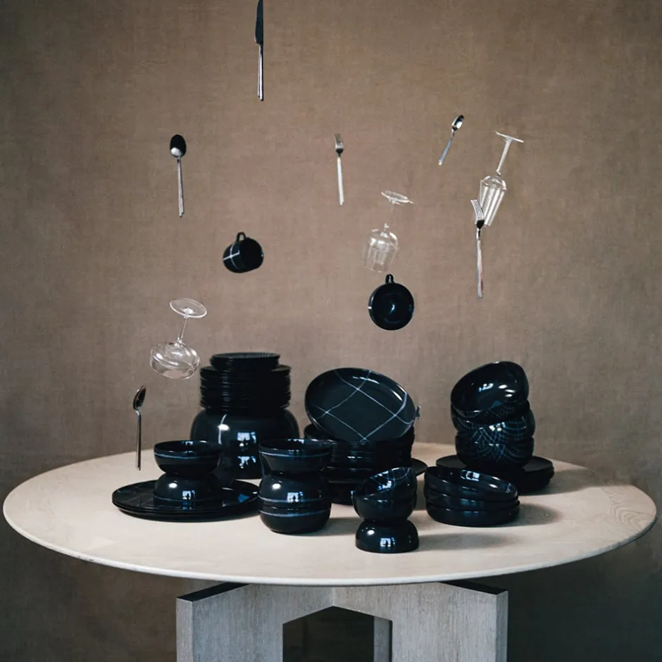 Zuma Collection|Dinnerware<Kelly Wearstler zuma 7.5" bowl, set of 4 PACIFIC