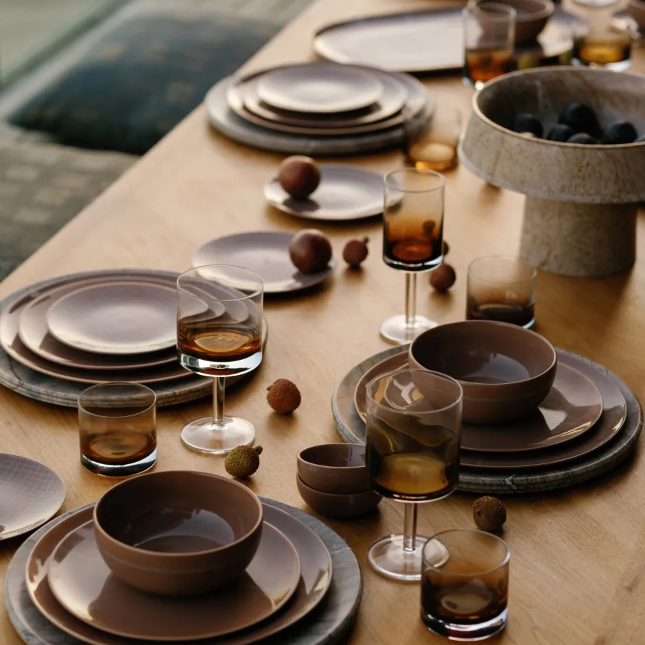 Entertaining|Zuma Collection<Kelly Wearstler zuma 13" charger plate SIENNA