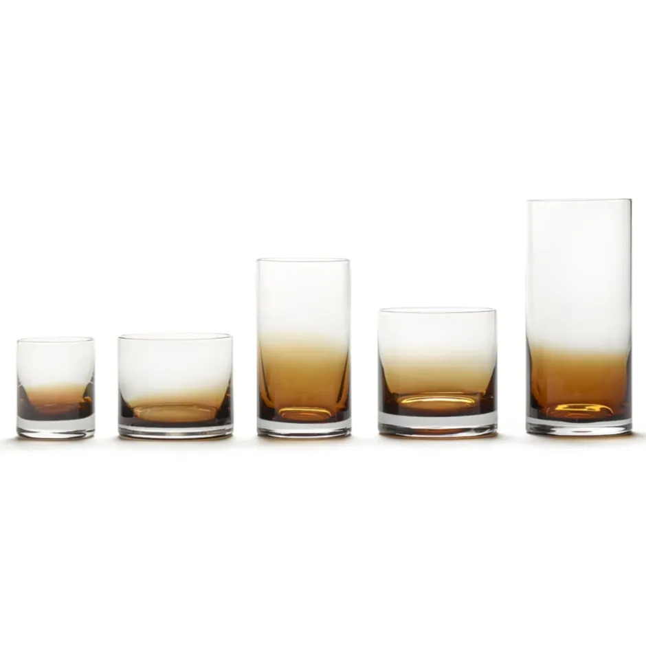 Zuma Collection|Drinkware<Kelly Wearstler zuma tumbler small, set of 4 STAINEDAMBER